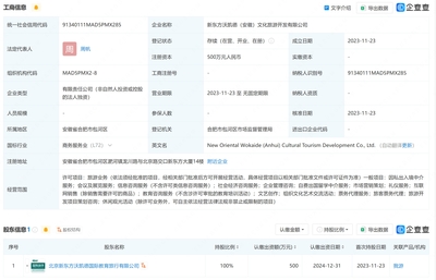 新東方沃凱德文旅公司 安徽布局，升級(jí)自費(fèi)出國(guó)留學(xué)服務(wù)